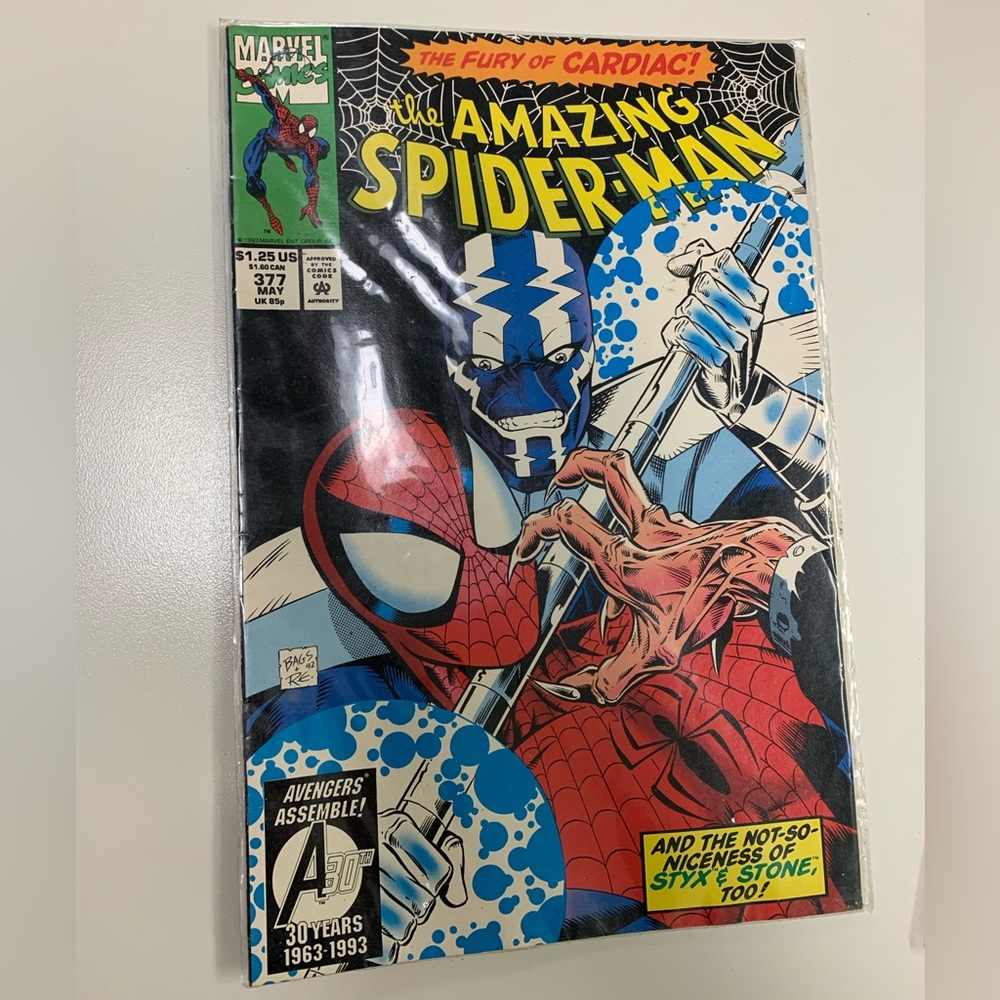 The amazing Spider-man The fury of Cardiac.